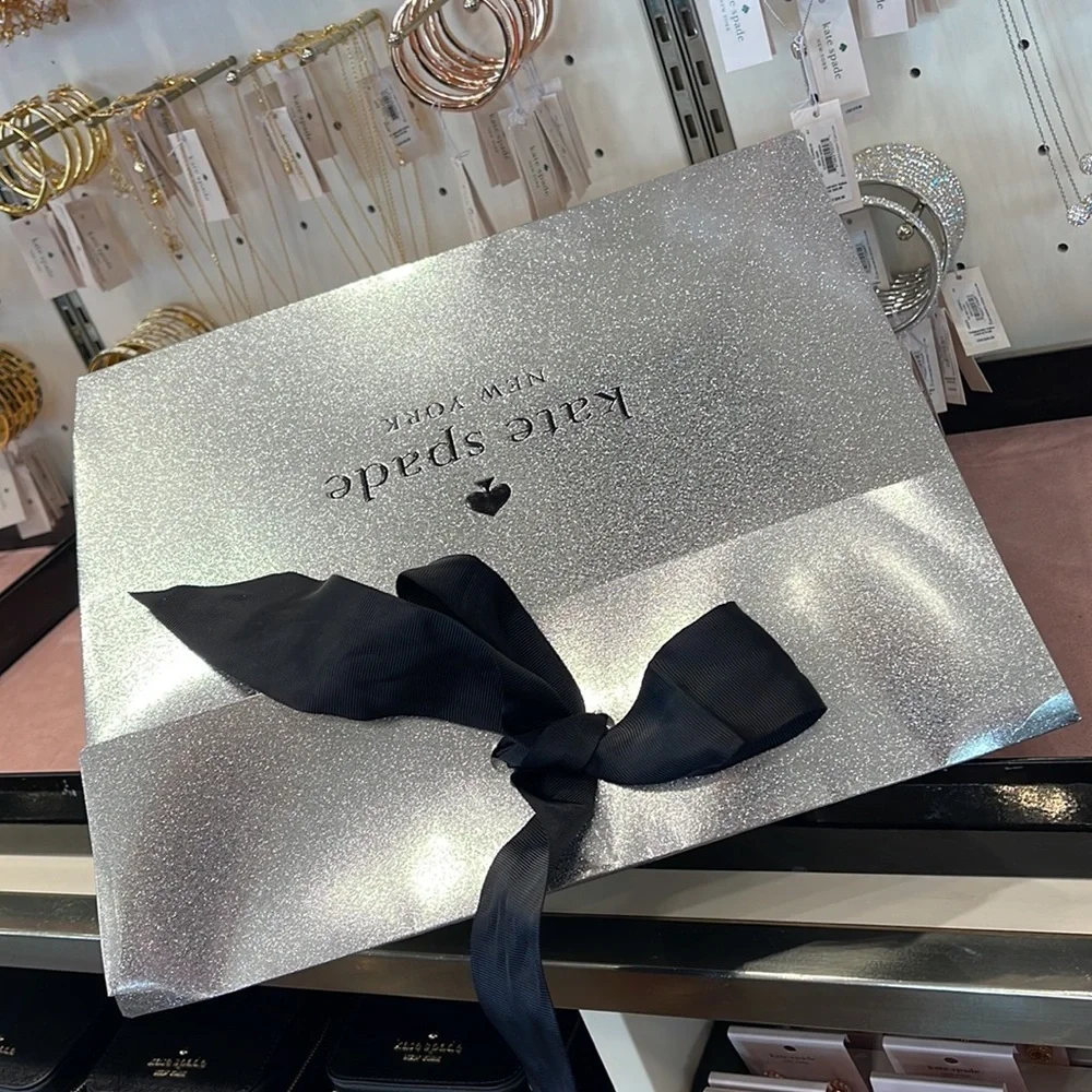 Kate Spade Gift Bag  Glitter